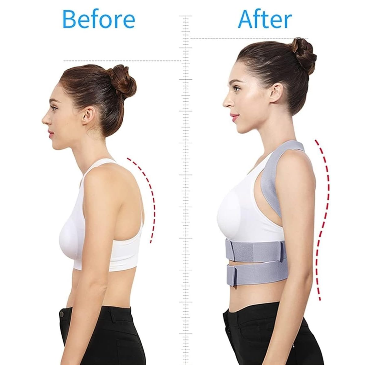 Miniatura 2 de Corrector postura con soporte vertebral